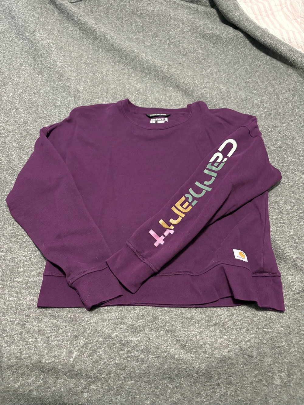 Carhartt Deep Purple Crewneck Sweatshirt